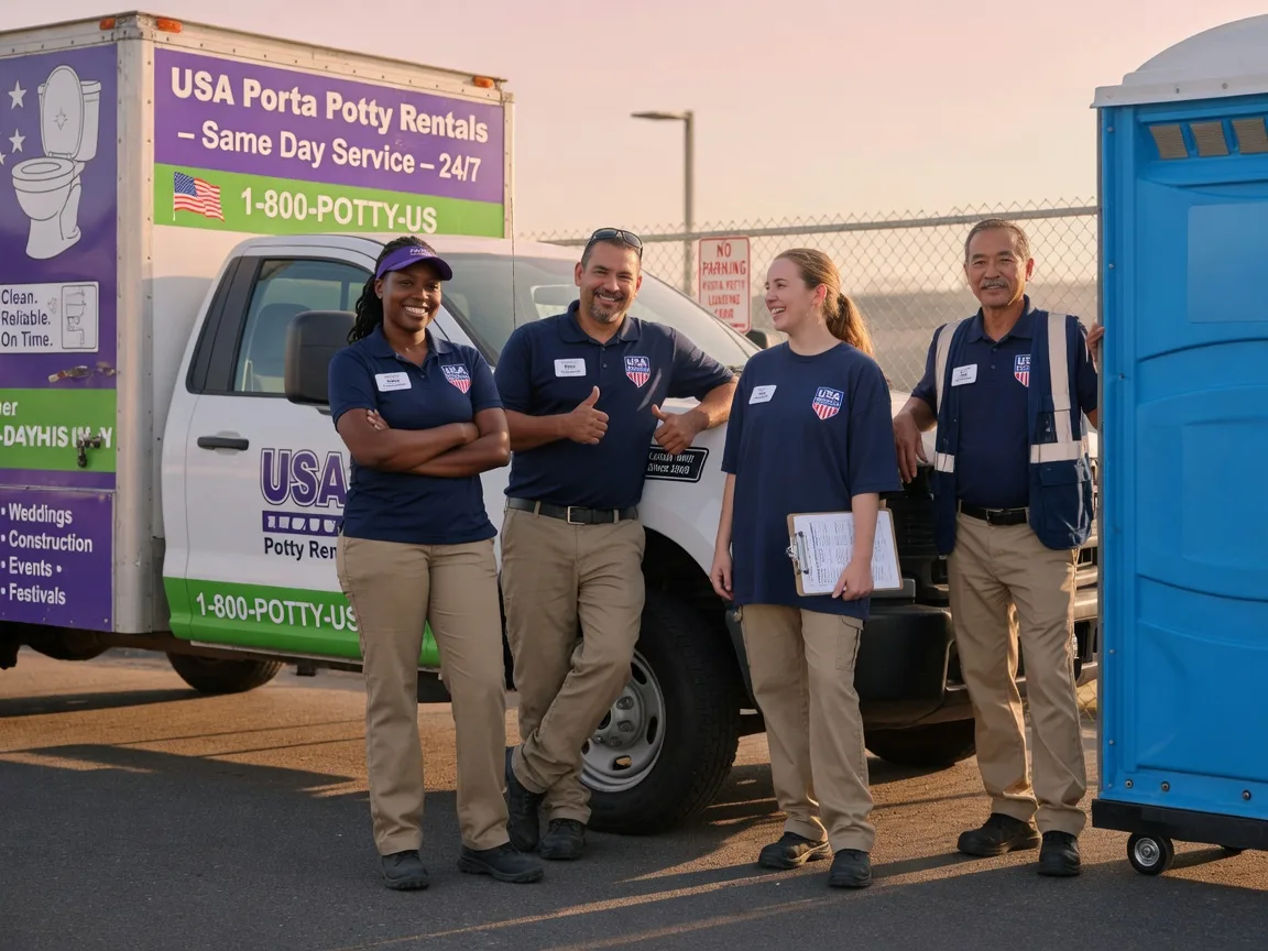Porta Potty Rental company in La Blanca, TX